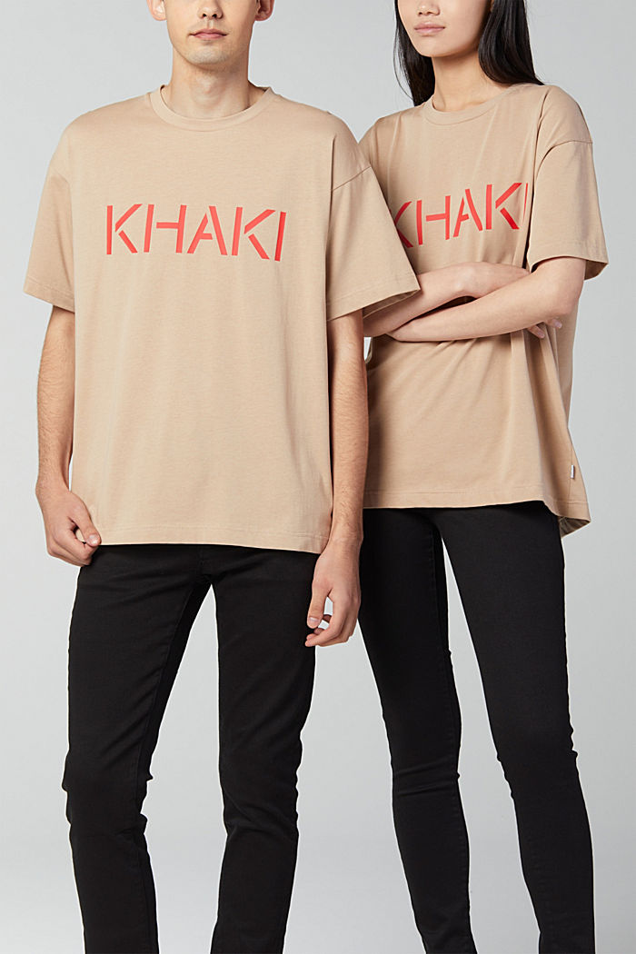 Color Capsule T-shirt, KHAKI BEIGE, detail-asia image number 0