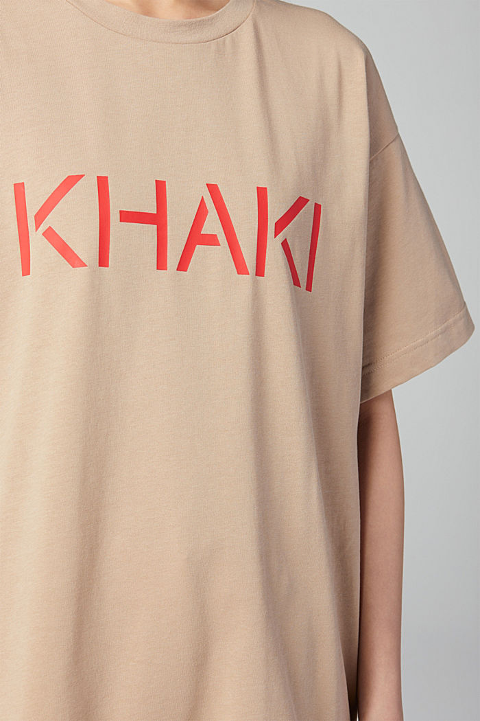 Color Capsule T-shirt, KHAKI BEIGE, detail-asia image number 5
