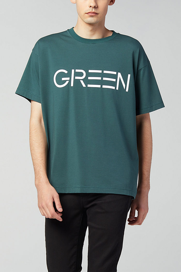 Color Capsule T-shirt, DARK GREEN, detail-asia image number 2