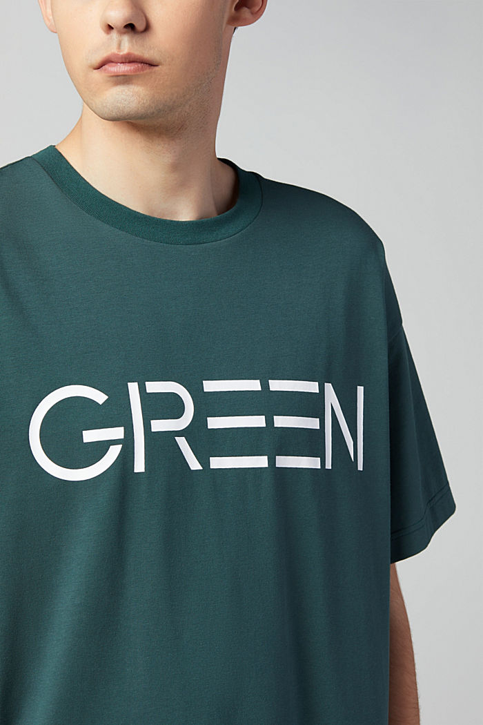 Color Capsule 티셔츠, DARK GREEN, detail-asia image number 4