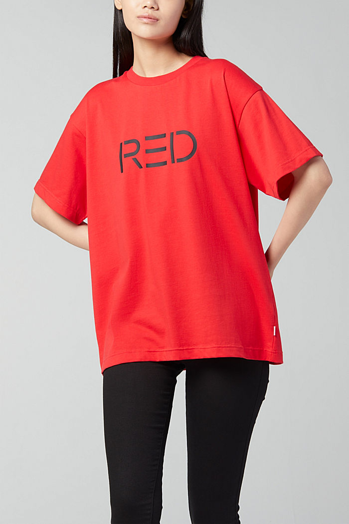 Color Capsule T 恤, RED, detail image number 3