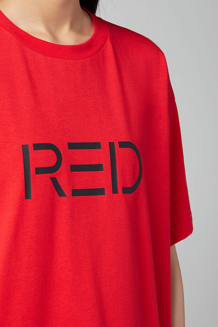 Color Capsule T 恤, RED, detail image number 2