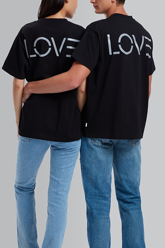 Love Composite T 恤, 黑色, detail-asia image number 1