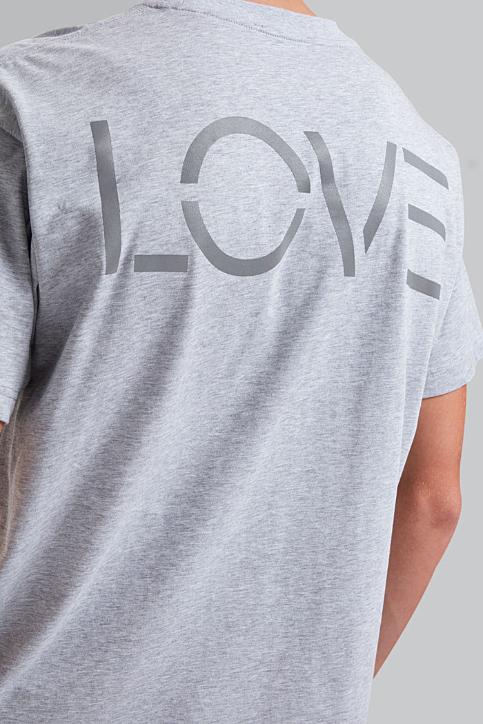 Love Composite Capsule T-shirt, LIGHT GREY, detail image number 4