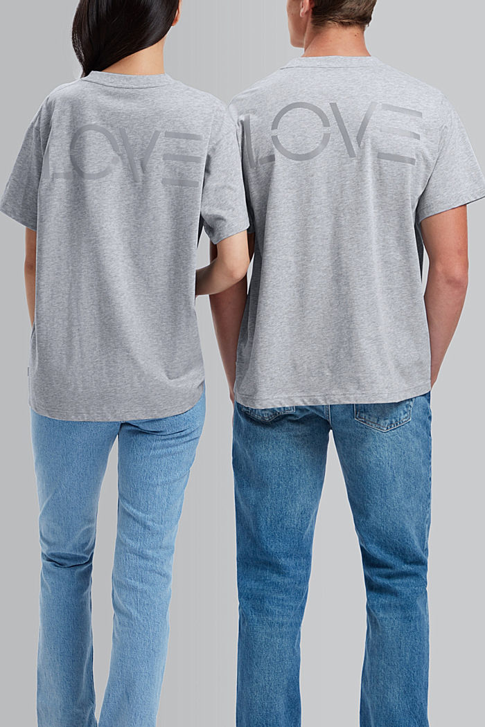 Love Composite T 恤, 淺灰色, detail-asia image number 1