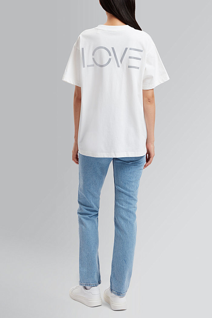 Love Composite T 恤, WHITE, detail image number 3