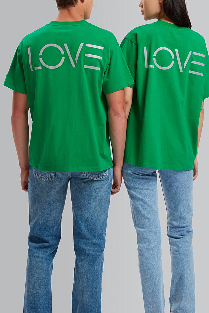 Love Composite T 恤, 綠色, detail-asia image number 3