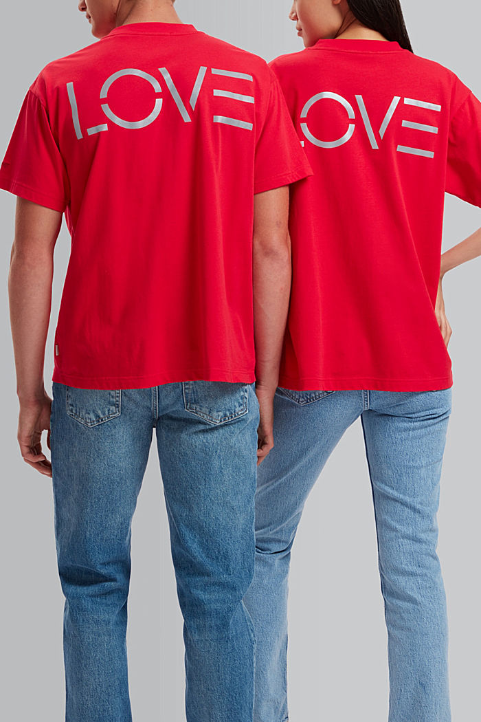 Love Composite Capsule T-shirt, RED, detail image number 1