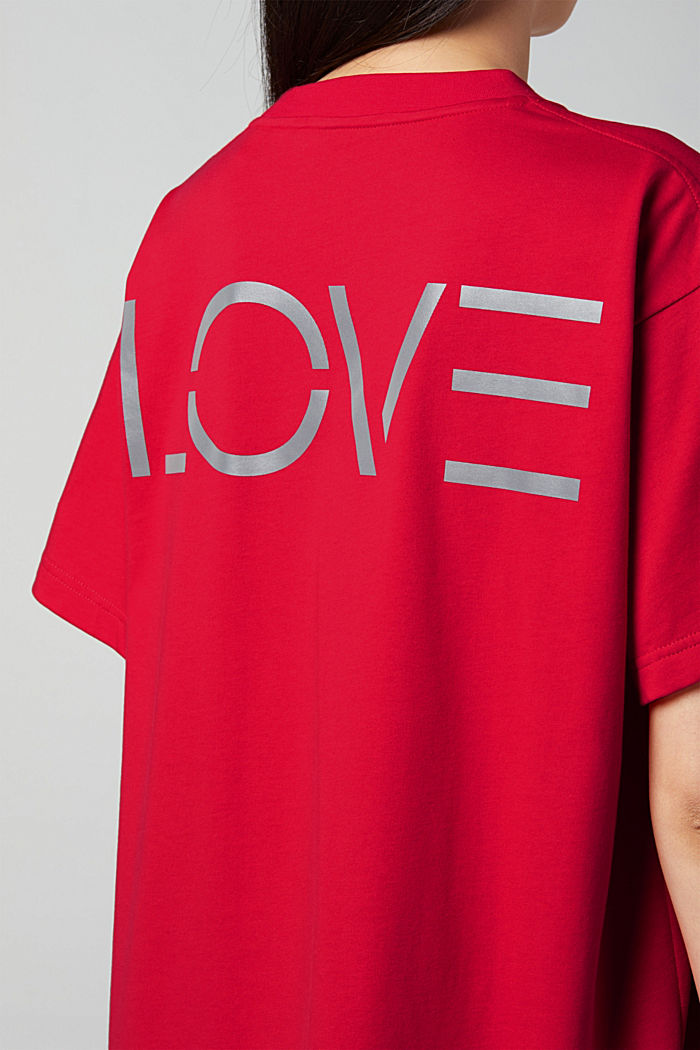 Love Composite Capsule T-shirt, RED, detail image number 5