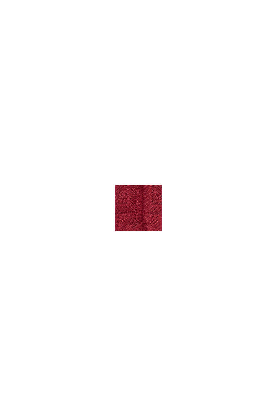 Z recyklovaného materiálu: boková tanga s výraznou krajkou, CHERRY RED, swatch