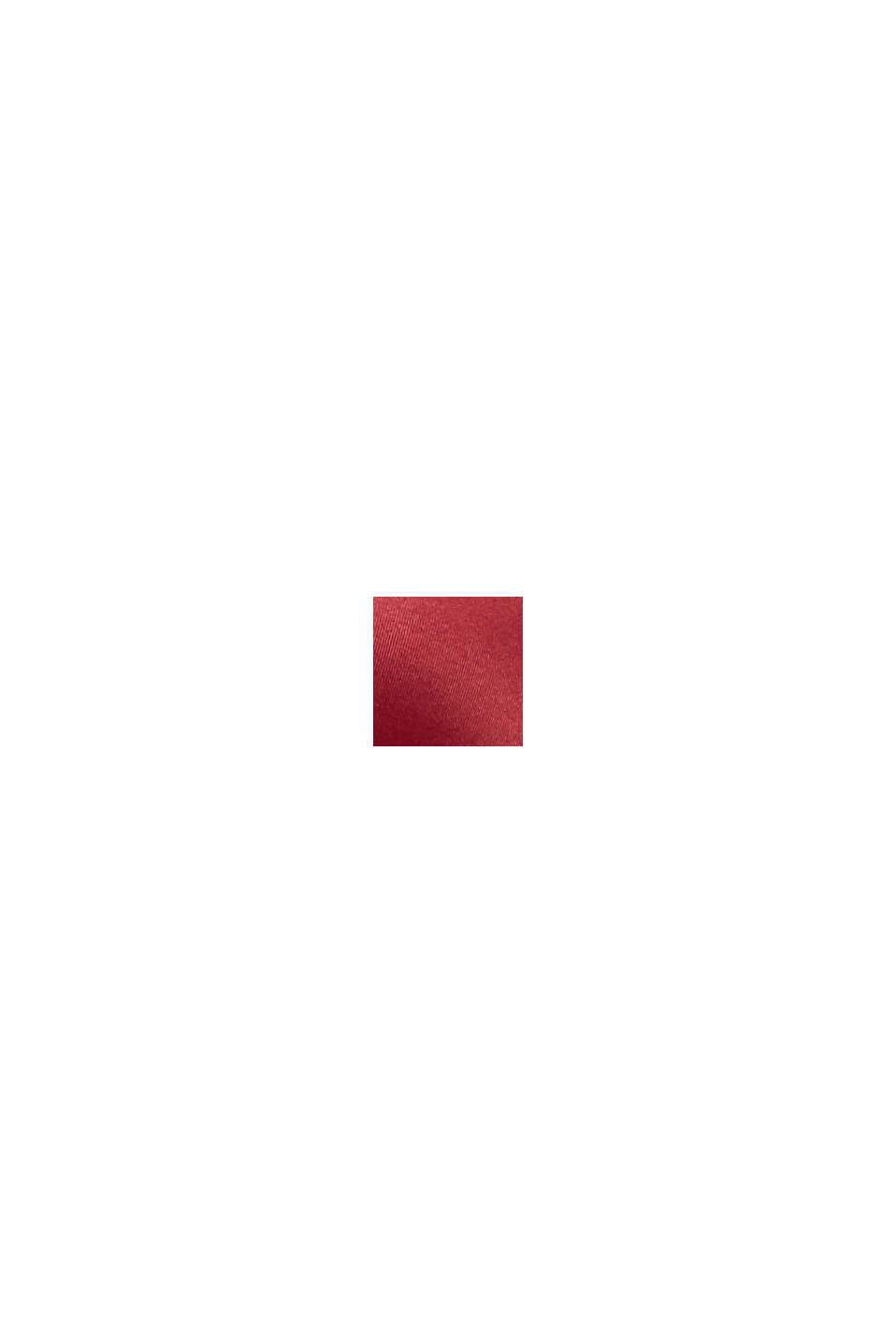 Gewatteerde beugel-bh van microvezels, CHERRY RED, swatch
