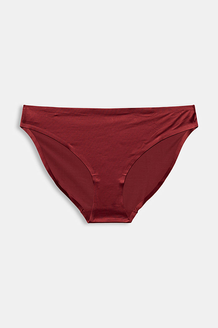Slip taille basse en microfibre, CHERRY RED, detail image number 3