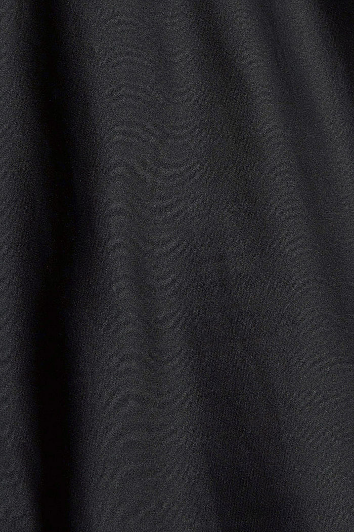 Sis. silkkiä: lyhyt pyjama, BLACK, detail image number 4
