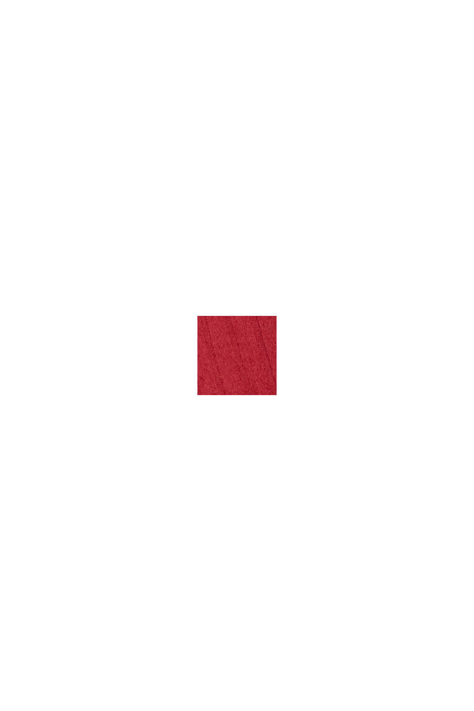 Koszula nocna, 100% bawełny, CHERRY RED, swatch
