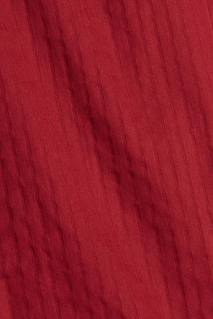 Pyjamabroek van 100% katoen, CHERRY RED, detail image number 4