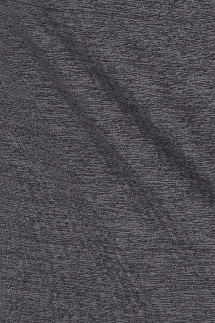 Kierrätettyä: tekninen E-DRY-paita, ANTHRACITE, detail image number 4
