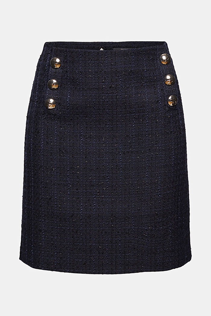 Reciclada: minifalda de hilo rizado Mix + Match