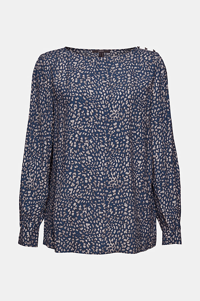 Printed blouse, LENZING™ ECOVERO™