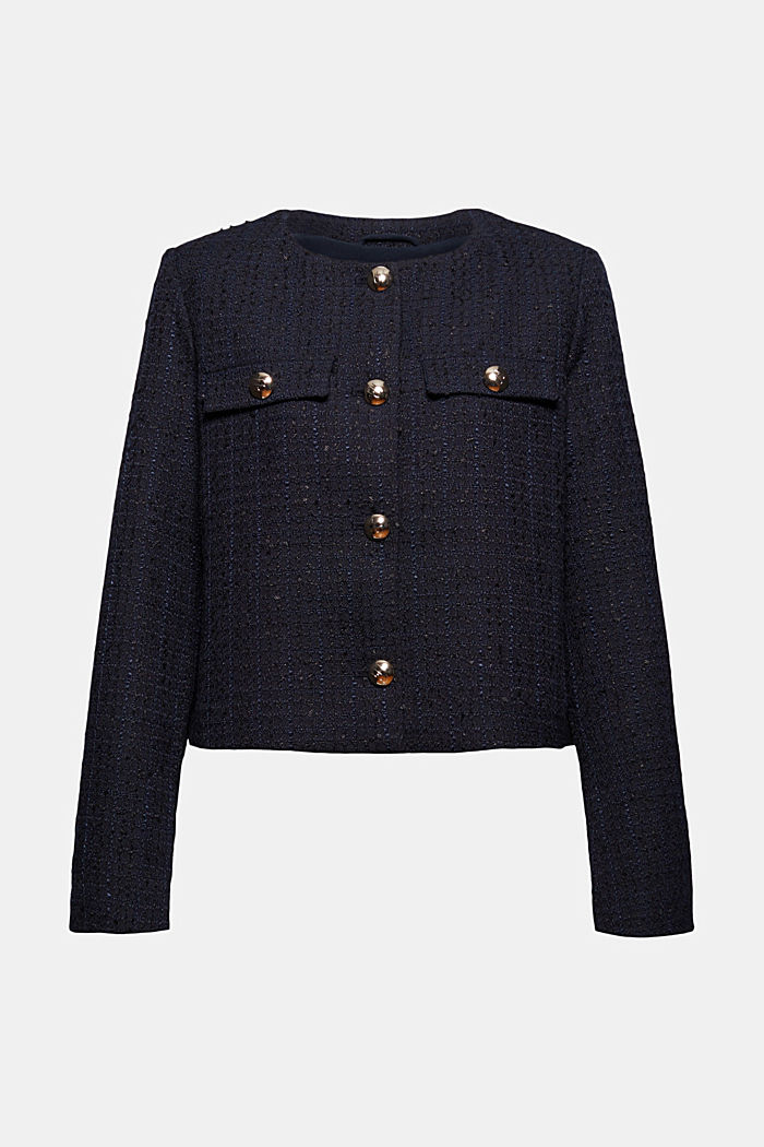 Made of recycled material: BOUCLÉ mix + match jacket