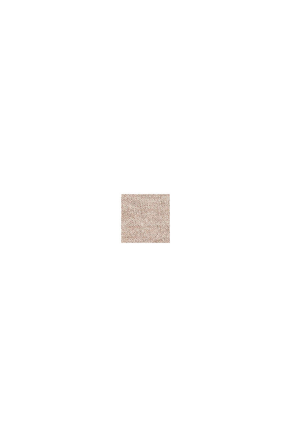 Fine knit jumper, LENZING™ ECOVERO™, LIGHT TAUPE, swatch