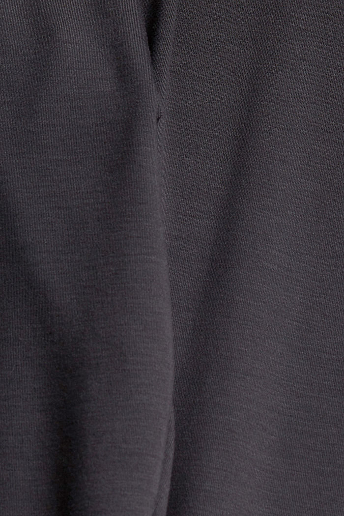 Pants knitted, ANTHRACITE, detail image number 4
