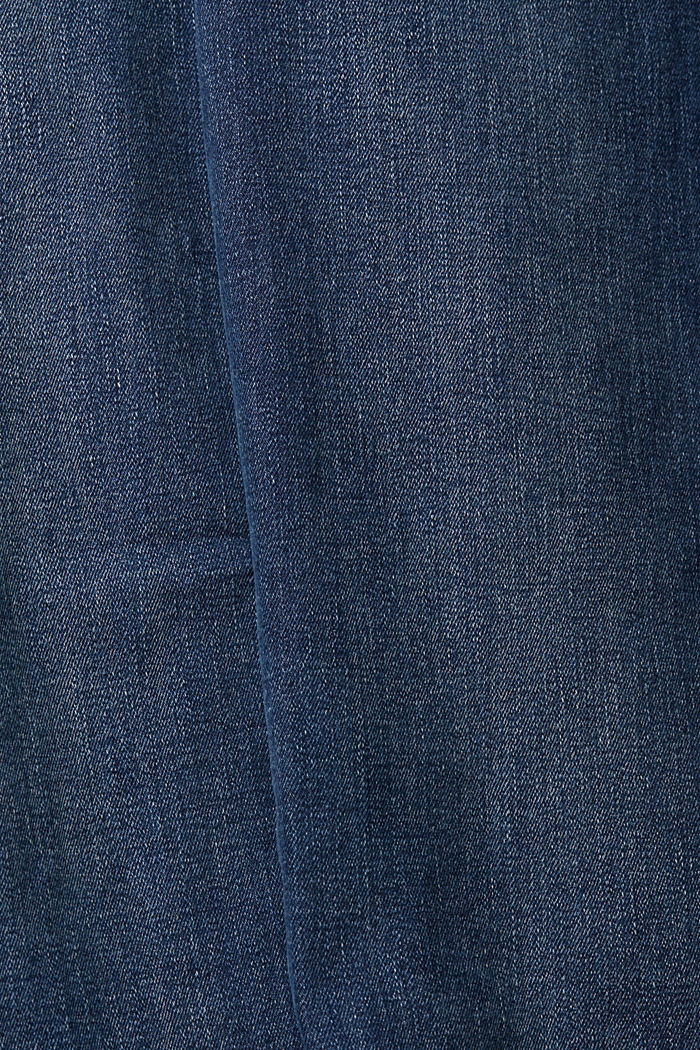 直腳牛仔褲, BLUE DARK WASHED, detail-asia image number 6