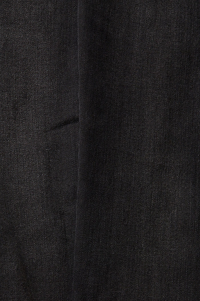 直腳牛仔褲, BLACK DARK WASHED, detail-asia image number 5
