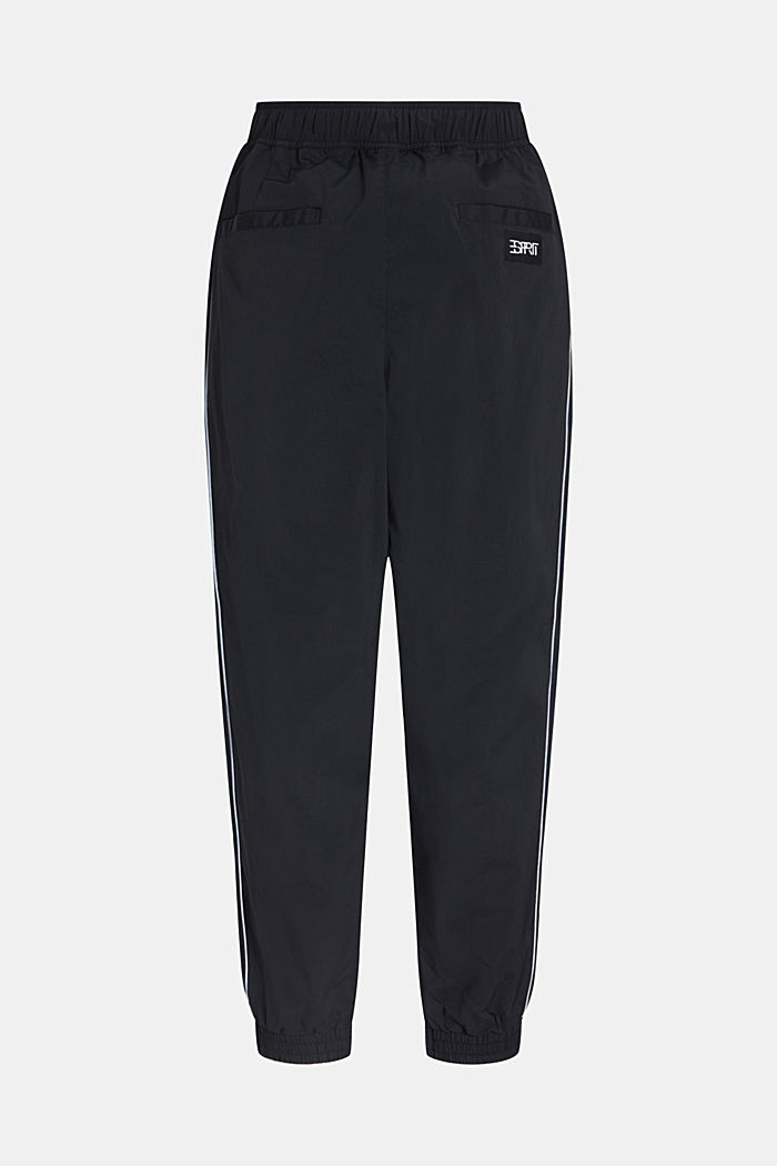 High-rise buckle waisted joggers, BLACK, detail-asia image number 5