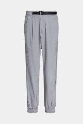 High-rise buckle waisted joggers