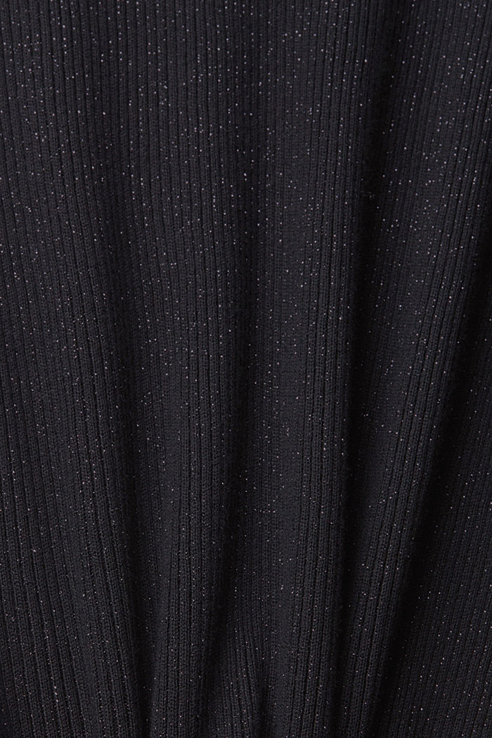閃亮中長款半身裙, BLACK, detail-asia image number 5