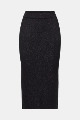 Sparkly midi skirt
