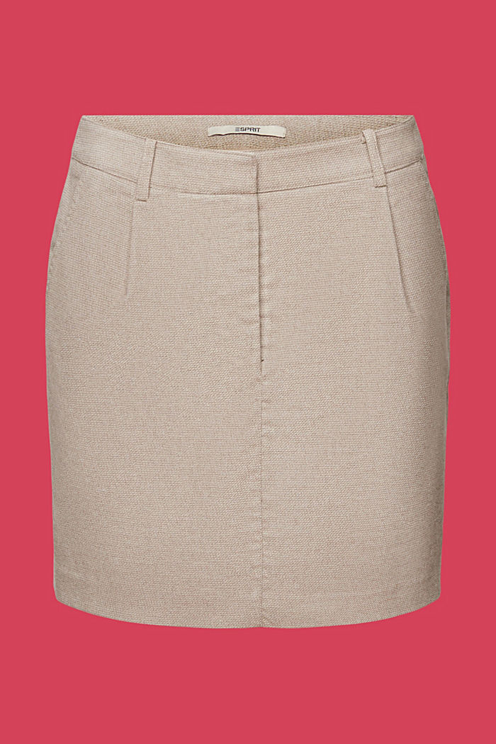 Tweed mini skirt, LIGHT TAUPE, detail-asia image number 7