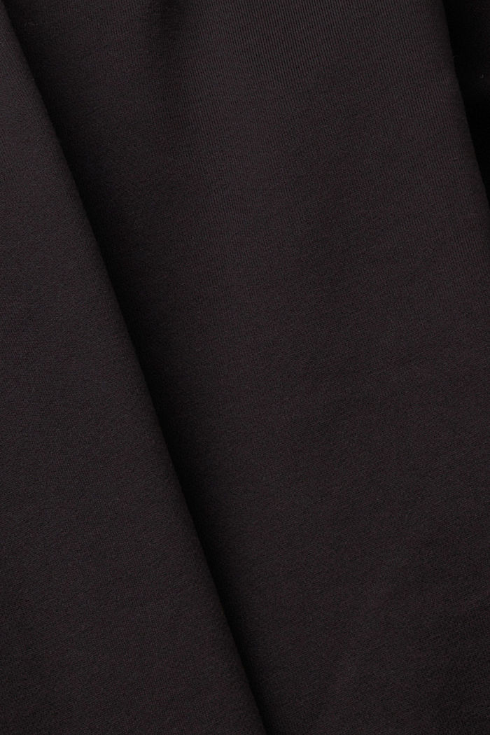 Varsity hooded dress, BLACK, detail-asia image number 5