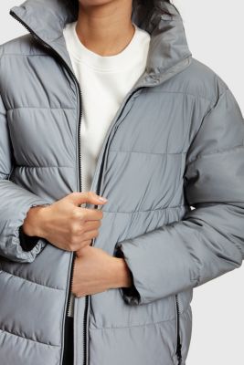 Mid-weight 2-in-1 parka with detachable lining, BLACK, detail-asia image number 3