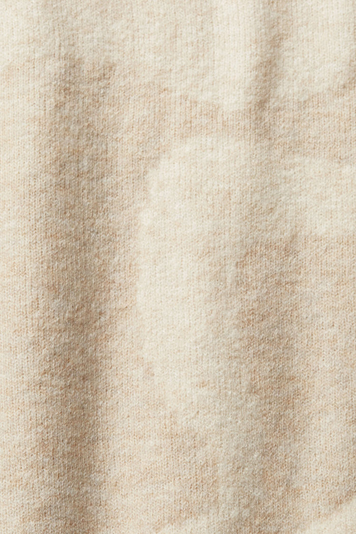Intarsia pattern jumper, SAND, detail-asia image number 4