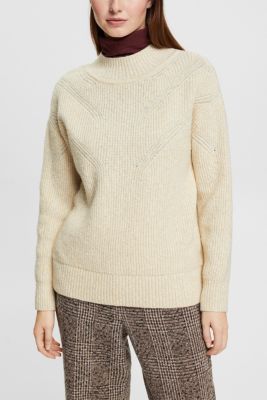 Mouliné knitted jumper