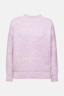 Mouliné knitted jumper