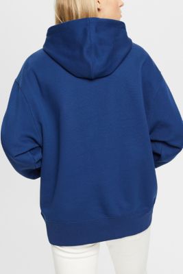 Logo print hoodie, INK, detail-asia image number 1