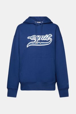 Logo print hoodie
