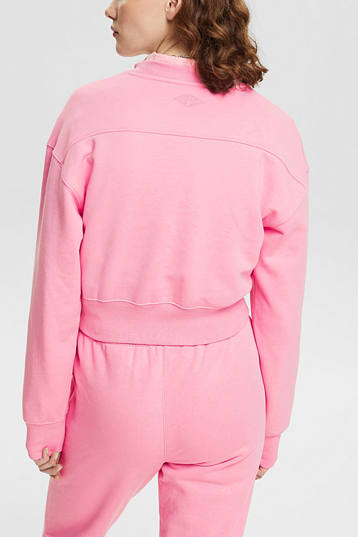 Cropped sweatshirt, PINK, detail-asia image number 1