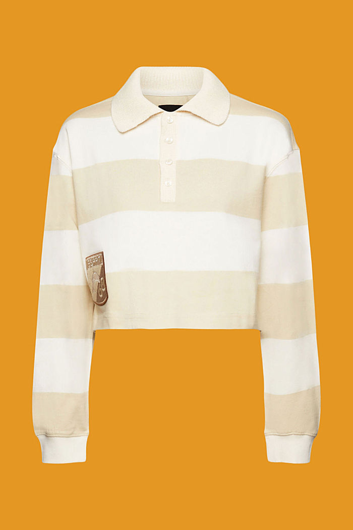 條紋橄欖球POLO衫, 白色, detail-asia image number 6