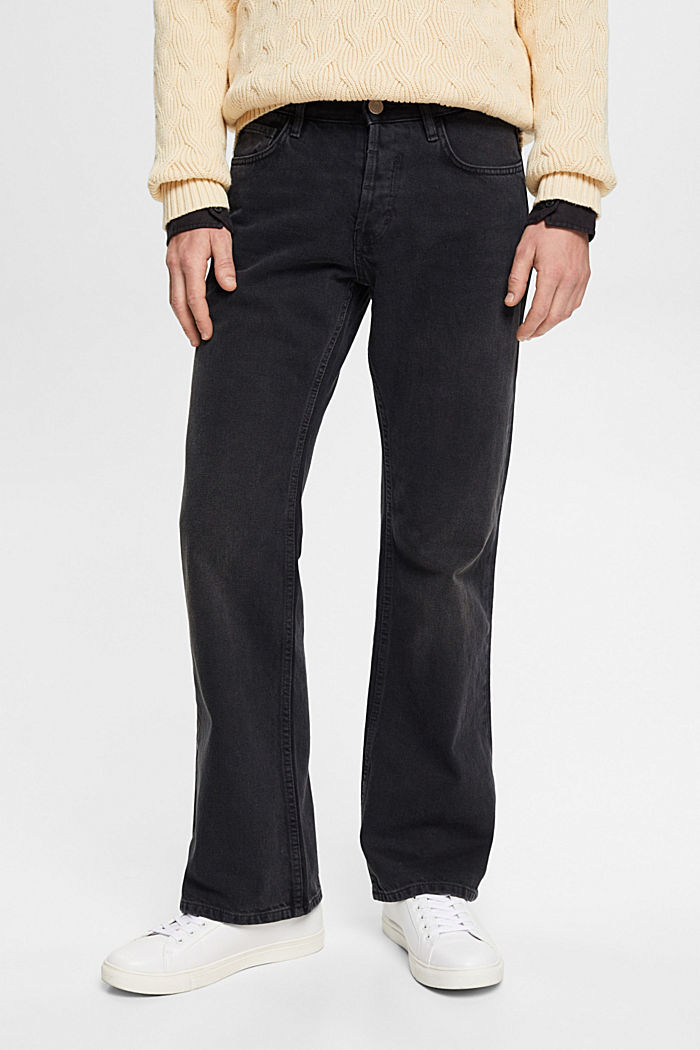 Western bootcut jeans, BLACK DARK WASHED, detail-asia image number 0