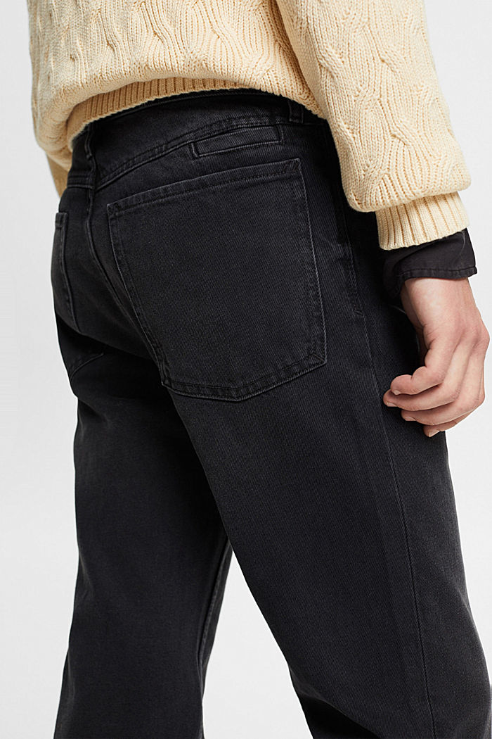 Western bootcut jeans, BLACK DARK WASHED, detail-asia image number 4