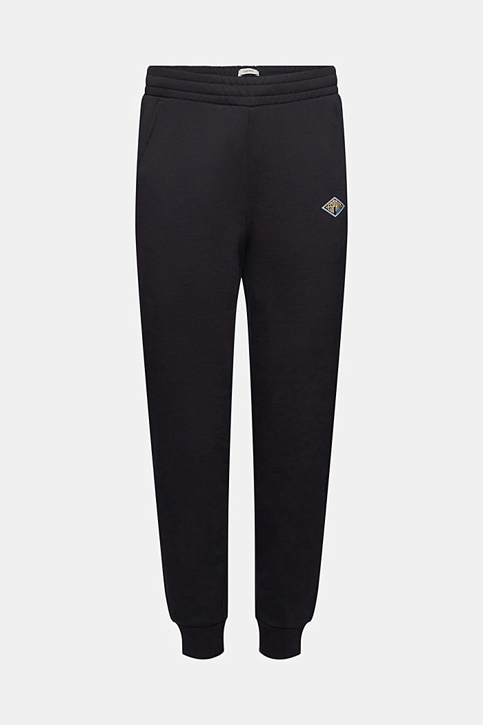 Joggers with logo print, BLACK, detail-asia image number 7