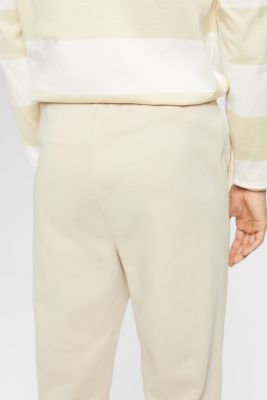 Joggers with logo print, LIGHT TAUPE 2, detail-asia image number 4