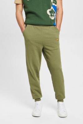 Joggers with logo print
