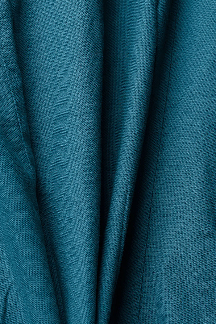 Button down cotton shirt, DARK TURQUOISE, detail-asia image number 5