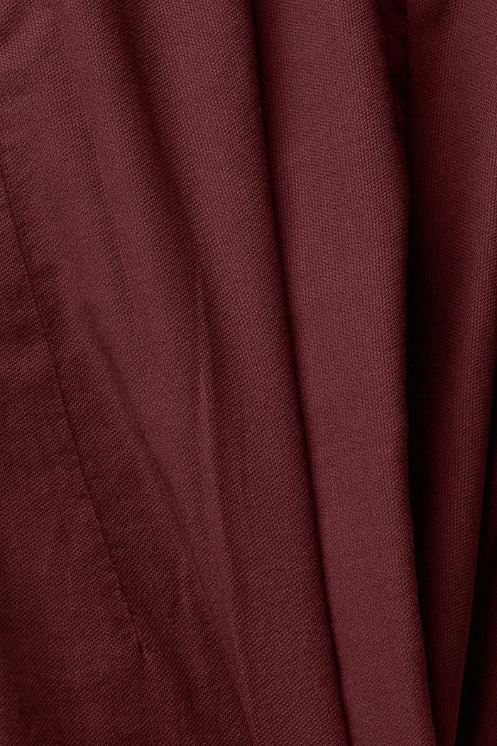 버튼다운 코튼 셔츠, BORDEAUX RED, detail-asia image number 5