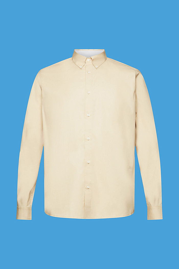 Button-down shirt, BEIGE, detail-asia image number 6