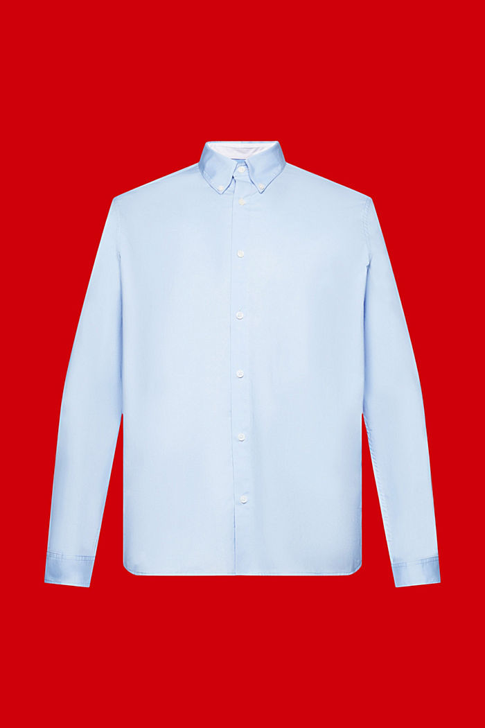 扣角領恤衫, 淺藍色, detail-asia image number 6